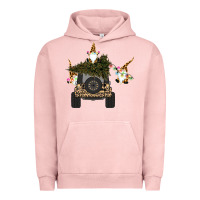 Pigment Salmon Gnomes Truck Car  Christmas Urban Hoodie - Bettercallsaul