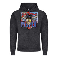 Vintage Black ballpark mama Vintage Hoodie - Zillion Design Studio