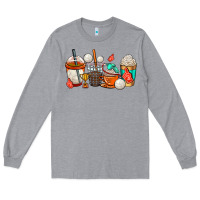 Volleyball Coffee Cups Long Sleeve Tee | Teevron