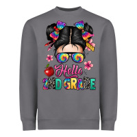 Storm hello second grade kid Heavyweight Sweatshirt - texasbilliewilder