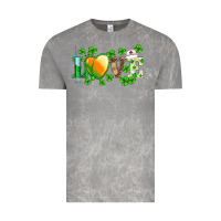 Cloud Rock st.patrick's nurse love heart stethoscope Vintage Tee - BarkalooDesign