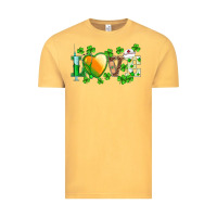 Vintage Mustard st.patrick's nurse love heart stethoscope Vintage Tee - BarkalooDesign