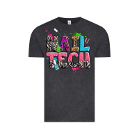 Vintage Black nail tech Vintage Tee - Zillion Design Studio