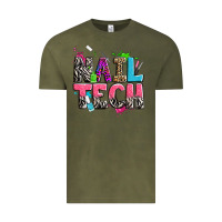 Vintage Olive nail tech Vintage Tee - Zillion Design Studio