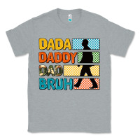 Heather Grey dada daddy dad bruh Classic Tee - AdoDesignShop