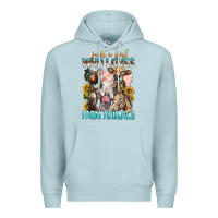 Blue Mist Just A Girl Who Loves Farm Animals Premium Hoodie - BundleAndBundleShop