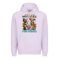 Lilac Just A Girl Who Loves Farm Animals Premium Hoodie - BundleAndBundleShop