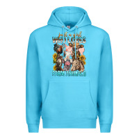 Ocean Blue Just A Girl Who Loves Farm Animals Premium Hoodie - BundleAndBundleShop
