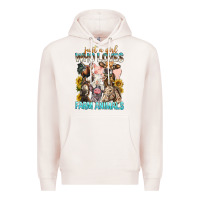 Pale Pink Just A Girl Who Loves Farm Animals Premium Hoodie - BundleAndBundleShop