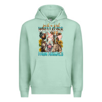 Seafoam Just A Girl Who Loves Farm Animals Premium Hoodie - BundleAndBundleShop