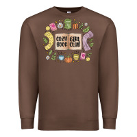 Chestnut cozy book girl club Premium Sweatshirt - MaliasSmallBusiness