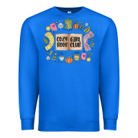 True Royal cozy book girl club Premium Sweatshirt - MaliasSmallBusiness