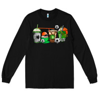 Black soccer coffee cups Long Sleeve Tee - AdoDesignShop