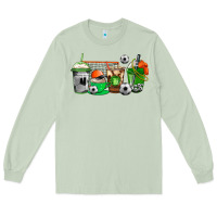 Matcha soccer coffee cups Long Sleeve Tee - AdoDesignShop