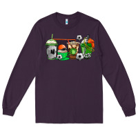 Plum soccer coffee cups Long Sleeve Tee - AdoDesignShop