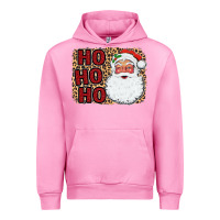Fuchsia Pink Ho Ho Ho Santa Urban Hoodie - Bettercallsaul