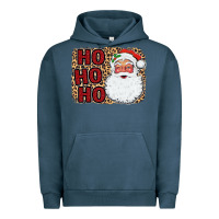 Pigment Midnight Navy Ho Ho Ho Santa Urban Hoodie - Bettercallsaul