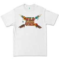 White wild one with gemstone and sunflower Premium Tee - Artiststas