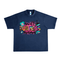 Navy small business mama Urban Heavy Tee - Zillion Design Studio