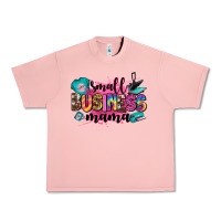 Salmon small business mama Urban Heavy Tee - Zillion Design Studio