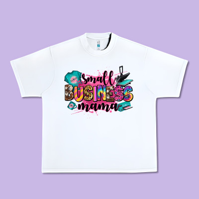 Small Business Mama Urban Heavy Tee Designed By Zillion Design Studio