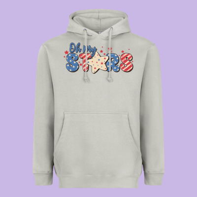 Oh My Stars Heavyweight Hoodie Designed By Maliassmallbusiness