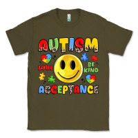 Army Green autism acceptance Classic Tee - JahusDesignShop
