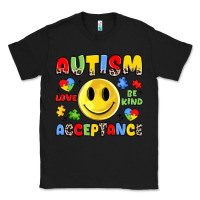 Black autism acceptance Classic Tee - JahusDesignShop