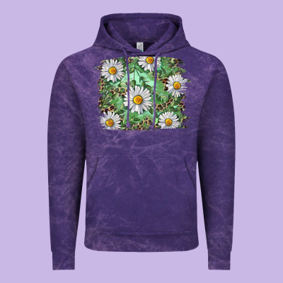 Vintage Hoodie Daisy leopard
