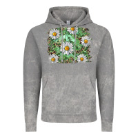 Cloud Rock Daisy leopard Vintage Hoodie - RanaPortraitStore