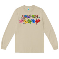 Mushroom you are loved autism Long Sleeve Tee - JahusDesignShop