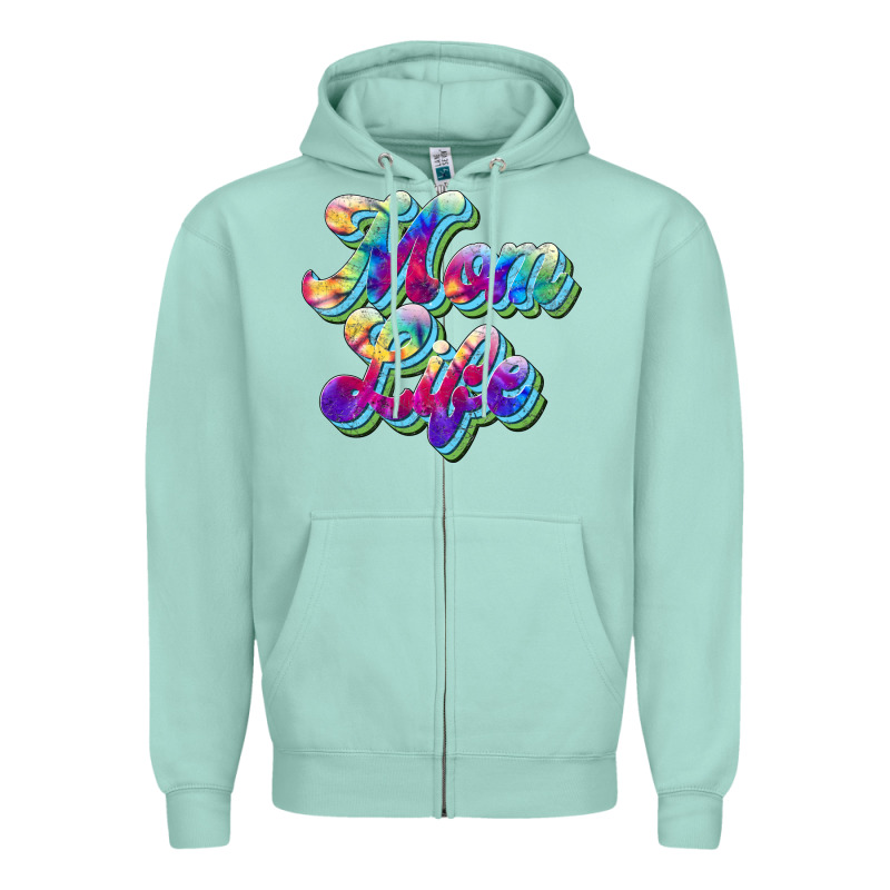 Mom Life Zipper Hoodie by JahusDesignShop | Teevron