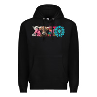 Black xoxo braunvieh cow Premium Hoodie - AdoDesignShop