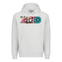 Dove Grey xoxo braunvieh cow Premium Hoodie - AdoDesignShop