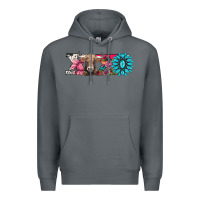 Rock xoxo braunvieh cow Premium Hoodie - AdoDesignShop
