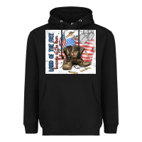 Black land of the free Heavyweight Hoodie - MaliasSmallBusiness