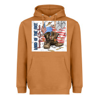 Meerkat land of the free Heavyweight Hoodie - MaliasSmallBusiness