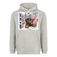 Moon Dust land of the free Heavyweight Hoodie - MaliasSmallBusiness