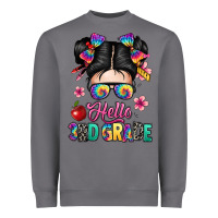 Storm hello third grade kid Heavyweight Sweatshirt - texasbilliewilder