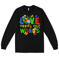 Black love needs no words Long Sleeve Tee - JahusDesignShop