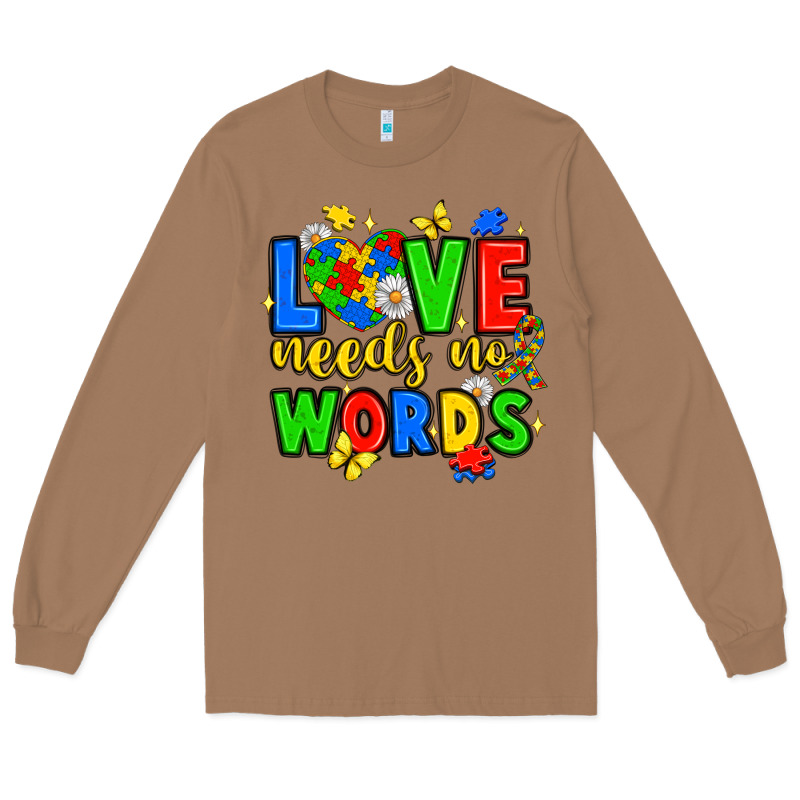 Love Needs No Words Long Sleeve Tee by JahusDesignShop | Teevron