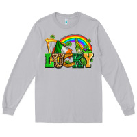 Moon Dust lucky with st patricks elements Long Sleeve Tee - AdoDesignShop