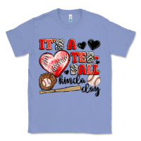 Colony Blue it's a tee ball kinda day Classic Tee - JahusDesignShop