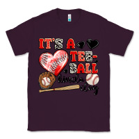 Plum it's a tee ball kinda day Classic Tee - JahusDesignShop