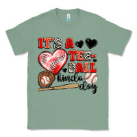 Sage it's a tee ball kinda day Classic Tee - JahusDesignShop