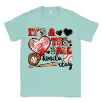 Seafoam it's a tee ball kinda day Classic Tee - JahusDesignShop