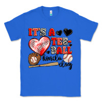 True Royal it's a tee ball kinda day Classic Tee - JahusDesignShop