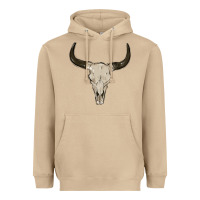 Mushroom cow skul Heavyweight Hoodie - MaliasSmallBusiness