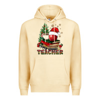 Pina Colada Teacher With Christmas Tree Premium Hoodie - BundleAndBundleShop