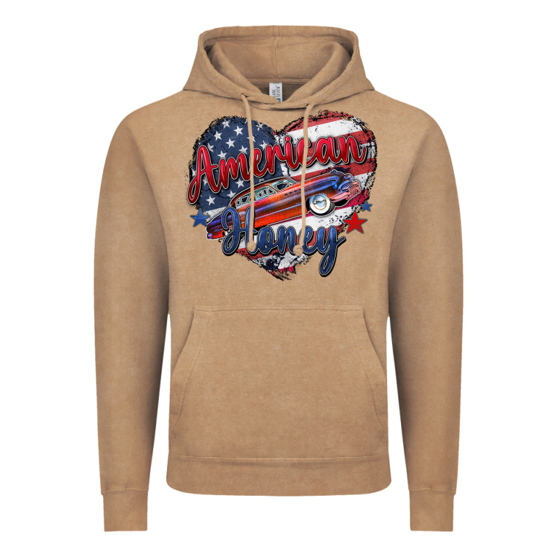 American Honey Vintage Hoodie by Zillion Design Studio | Teevron